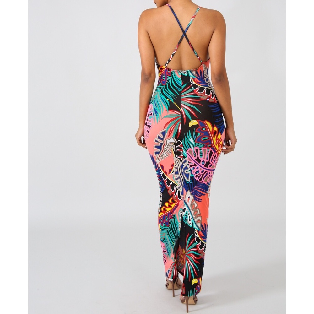 🚨SALE🚨 ONE LEFT Sienna Palms Maxi Dress - Picture 5 of 8